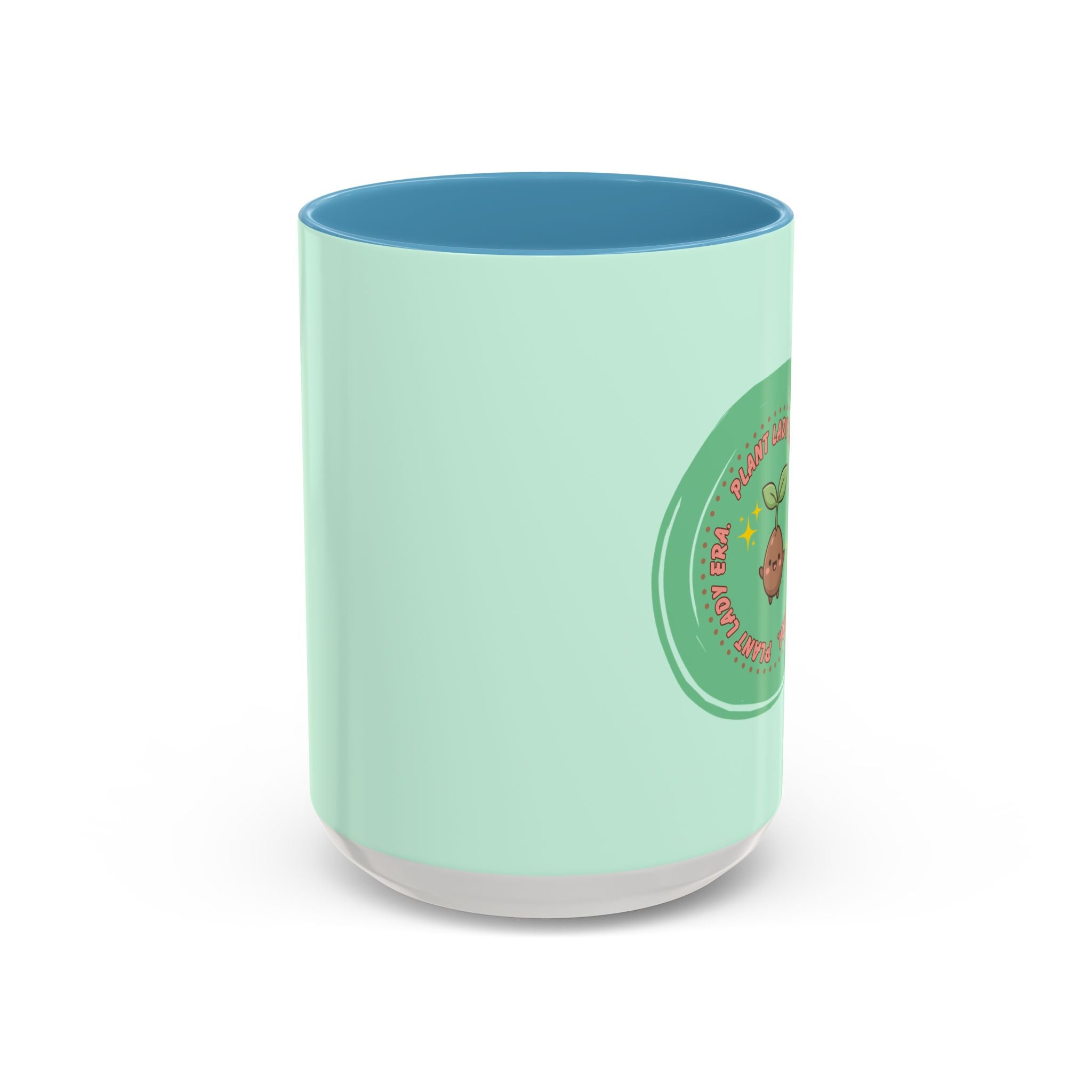 Plant Lady Era Coffee Mug — Cute Sprout Accent Mug (11/15oz)