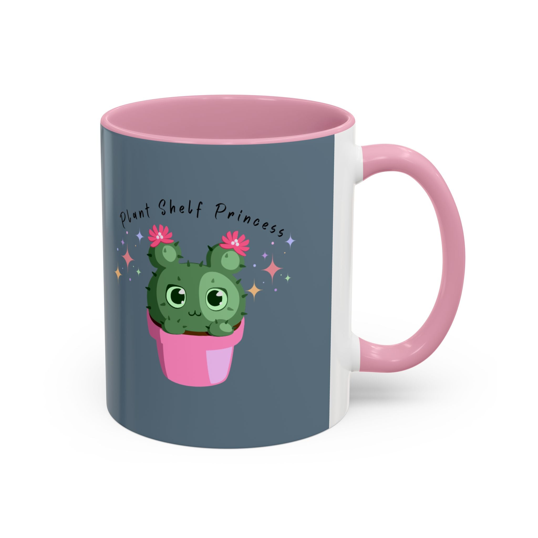 Plant Shelf Princess Ceramic Mug — Cute Cactus 11oz/15oz Gift