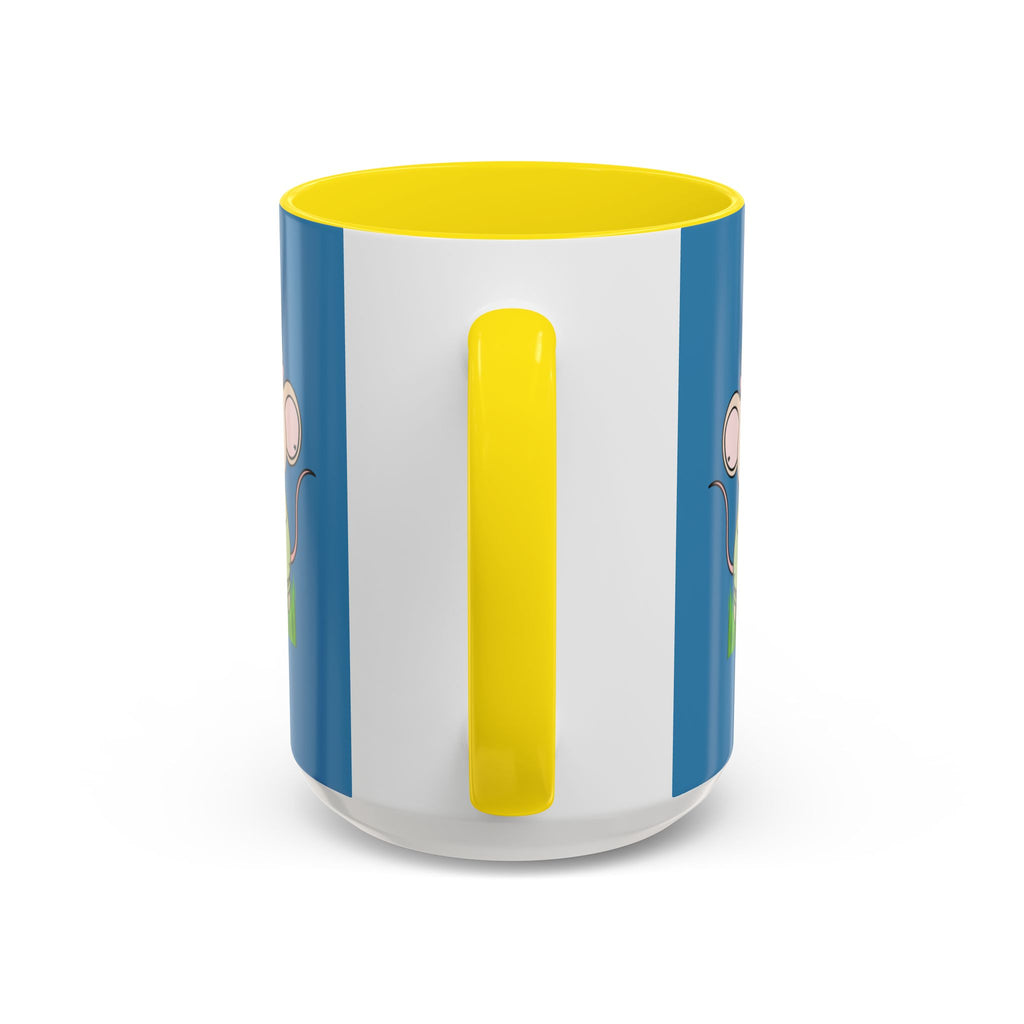 Cute Mouse Floral Coffee Mug — 'XOXO' Accent 11/15oz