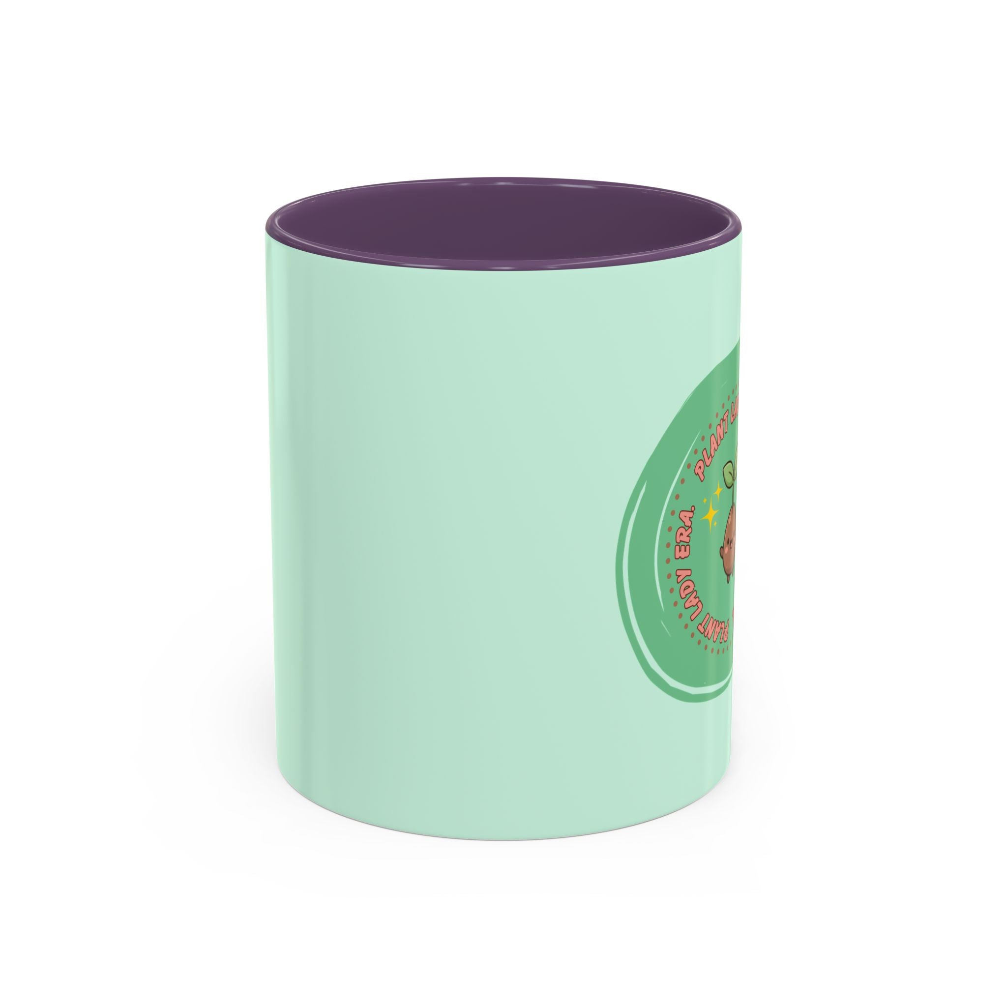 Plant Lady Era Coffee Mug — Cute Sprout Accent Mug (11/15oz)