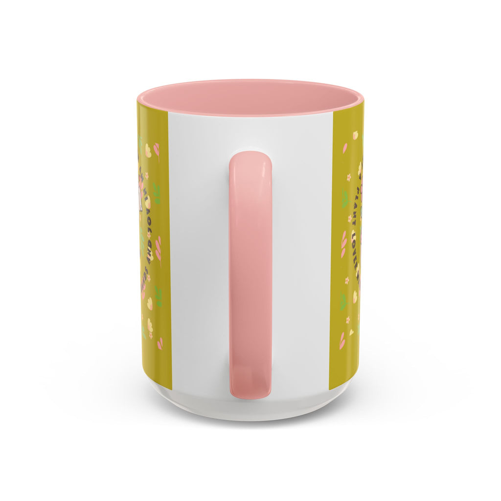 Cute Piglet Gardening Coffee Mug — "My Heart Is In The Dirt" Accent Mug