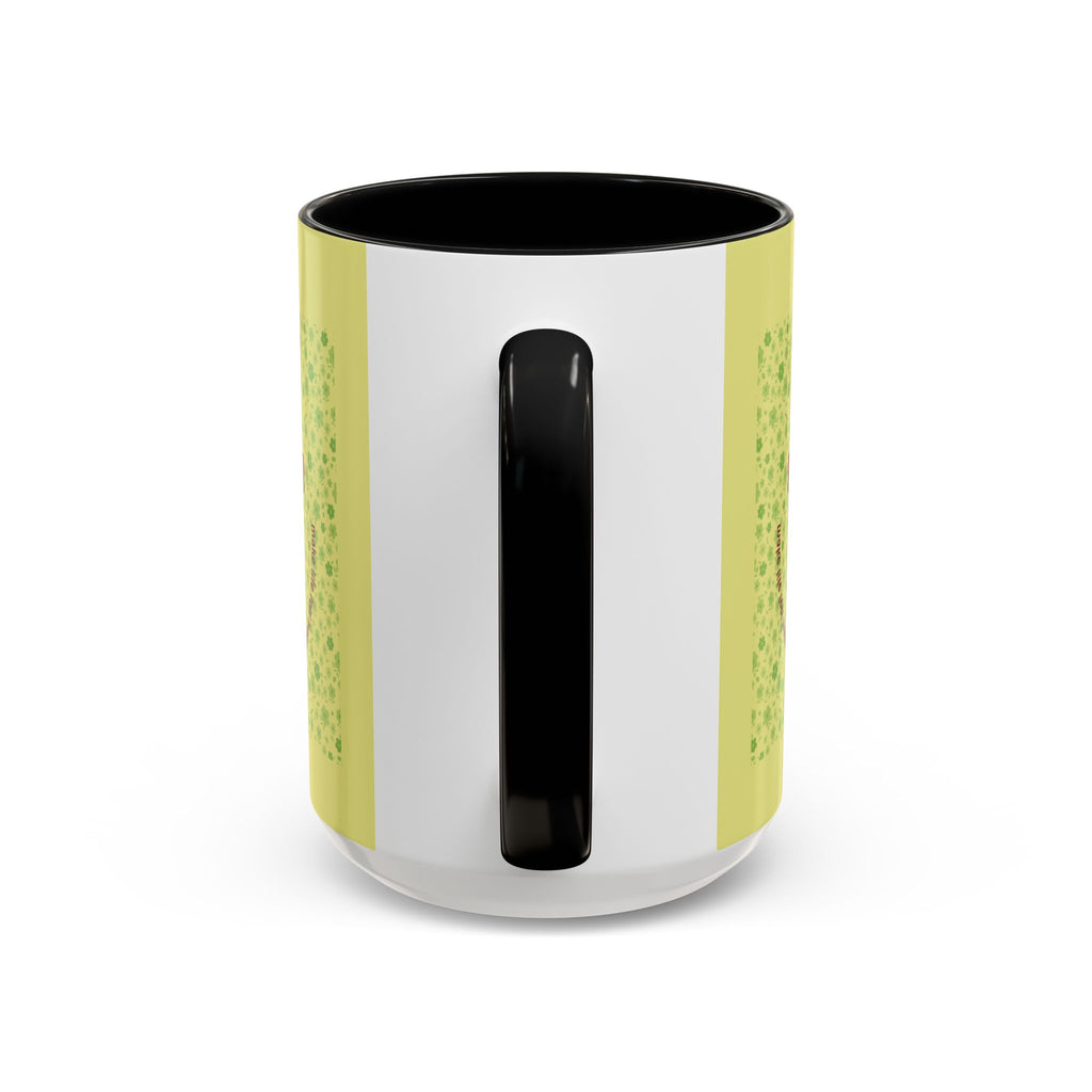 Cute ‘Tiny Sprouts’ Accent Coffee Mug – Kawaii Garden Capybara Design (11/15 oz)