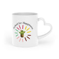 Cactus "Picked for Happiness" Mug — Cute Green Succulent Coffee Cup