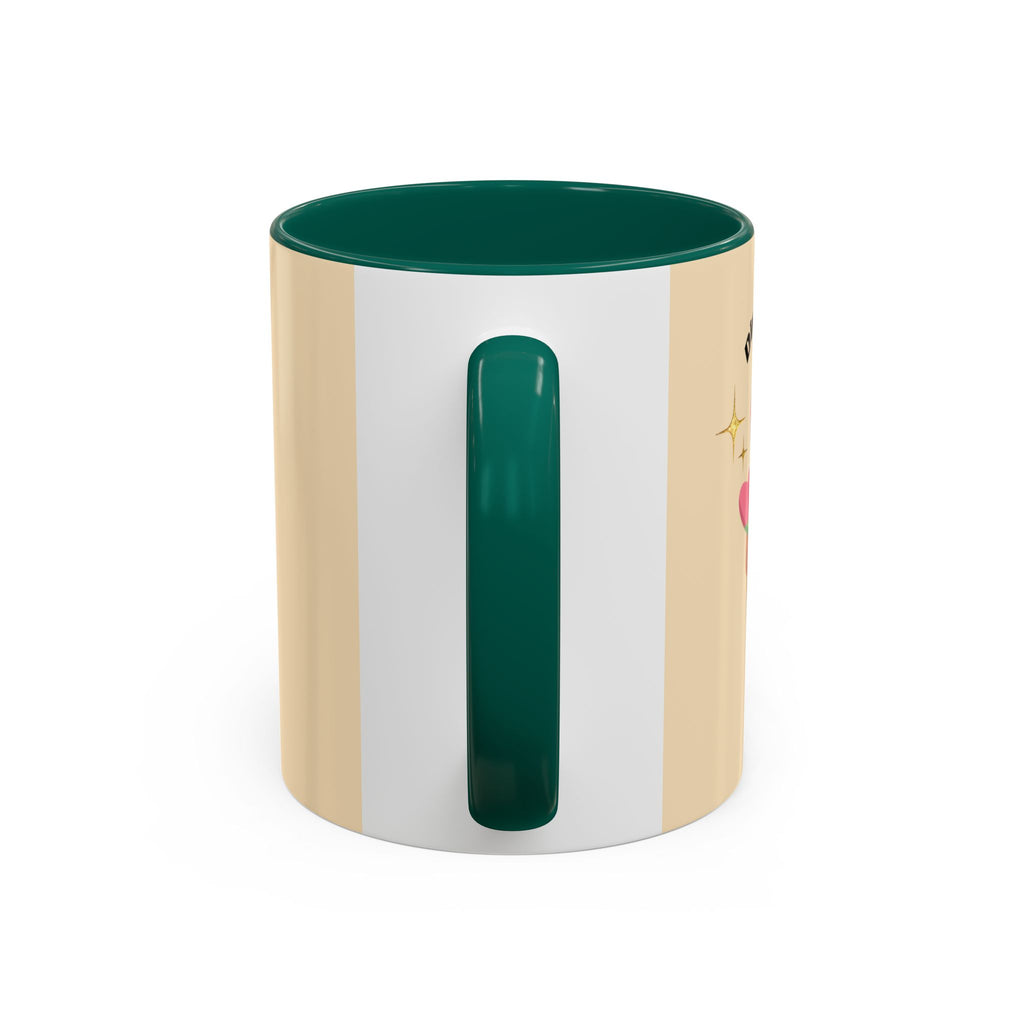 Cactus Coffee Mug — Cute Potted Plant Mug with Sparkles (11oz & 15oz)
