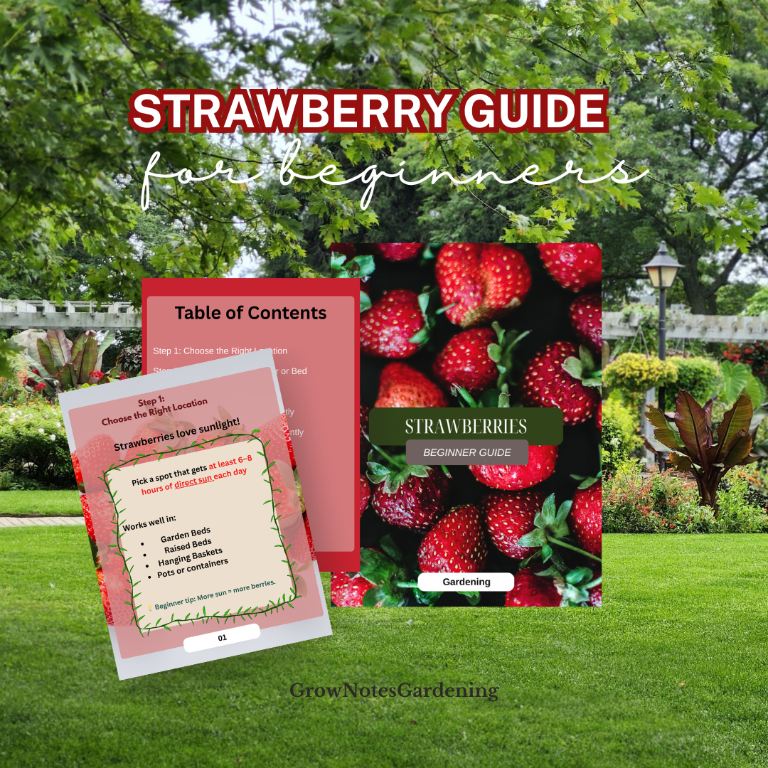 Sweet Starts: A Beginner’s Guide to Growing Strawberries